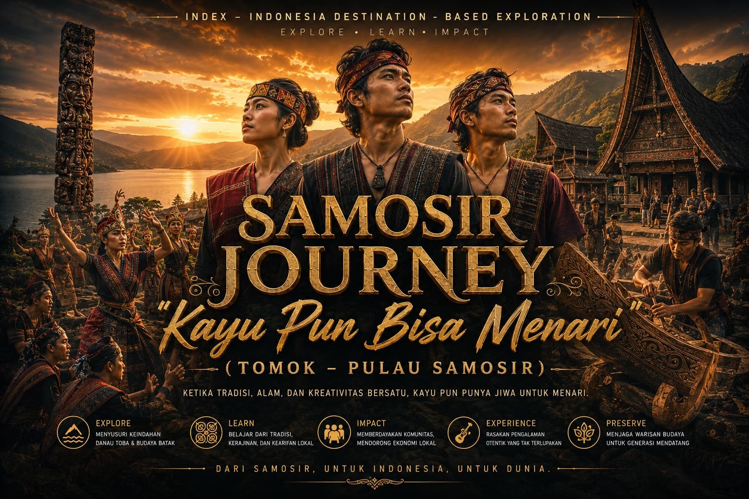 Samosir Journey – Kayu Pun Bisa Menari